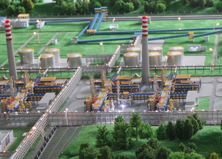 尼木县石化区模型