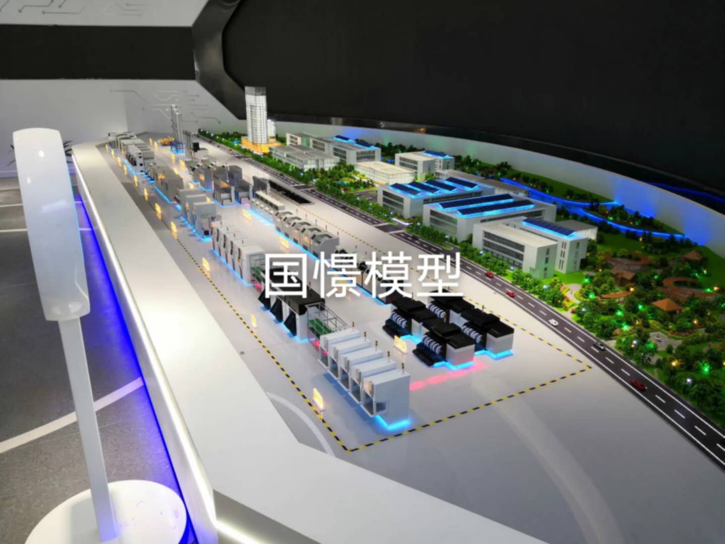 尼木县建筑模型