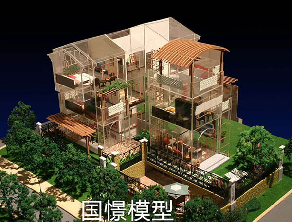 尼木县建筑模型