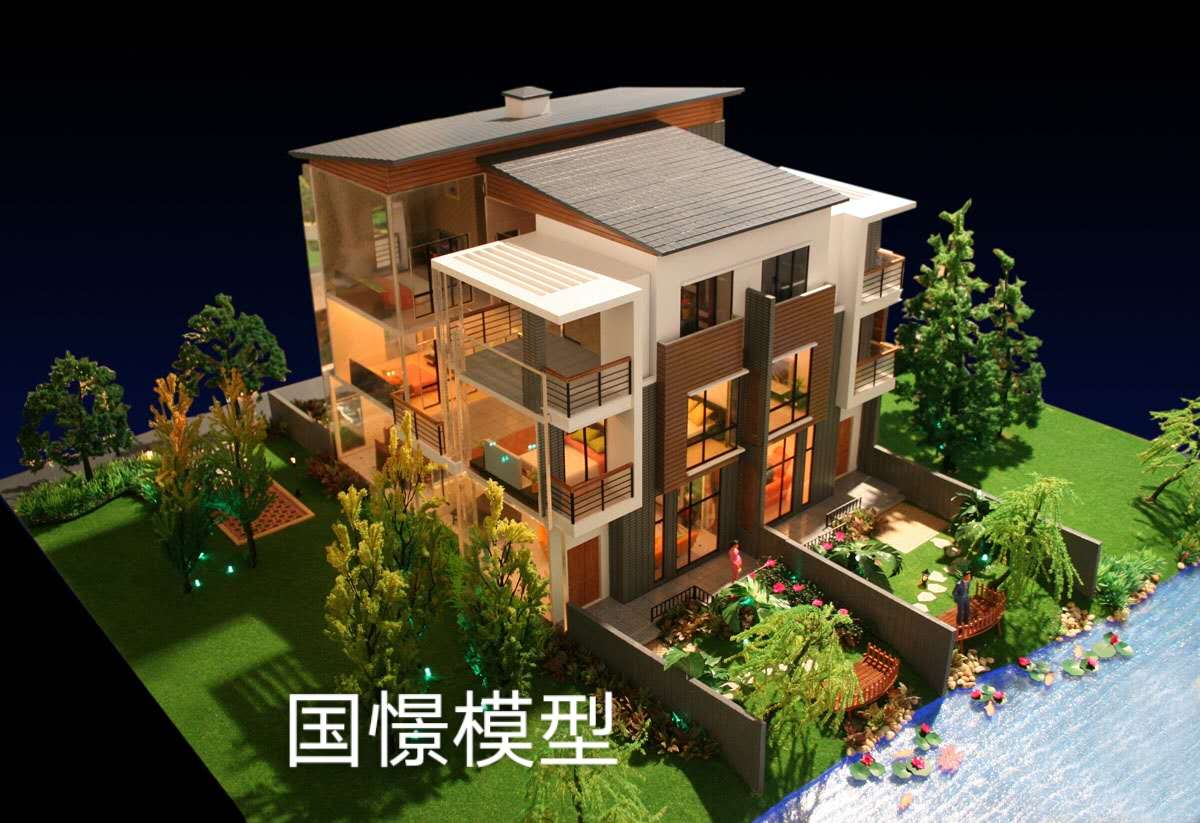 尼木县建筑模型